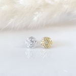 雪の結晶 SNOWボディピアス クリスマス 冬コーデ 14G 16G 18G 軟骨ピアス 片耳