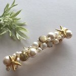 夏の可愛いバレッタ