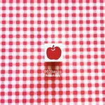 963hanko ラバースタンプ: りんご