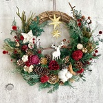 Christmas Natural wreath "In the Forest"