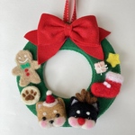 クリスマスリース🎄柴犬ちゃん