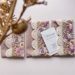【限定リボン】スカラップ♪インド刺繍リボンティッシュケース