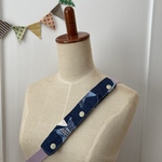 ●水筒ショルダー肩紐カバー デニムプリント星柄/デニム