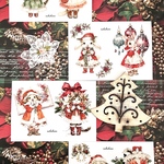 nohohons人物ステッカー　animal christmas
