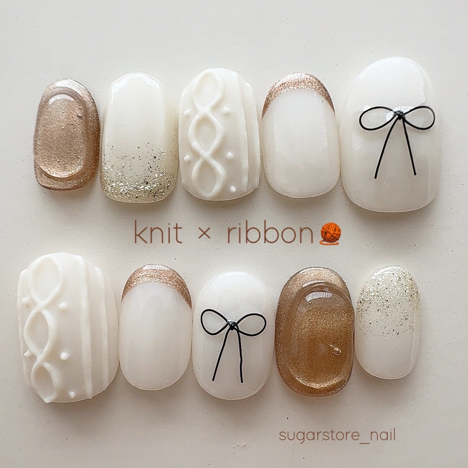 ニット - ネイルチップの人気通販 | minne byGMOペパボ 国内最大