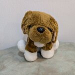 【10%OFF済｜1/19(日)迄】【オランダ直輸入】イヌ  犬 dog ぬいぐるみ ドール  アンティーク ヴィンテージ