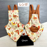 鳩のオムツ・ドバトサイズ（鳩の服.バードスーツ.バードダイパー）鳩柄レンガ
