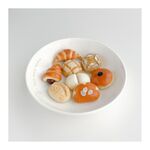 パン［食品サンプル|ミニチュアパン|フェイクフード|樹脂粘土|おままごと|レジン|マグネット|ブローチ|メロンパン|クリームパン|食パン|あんぱん|白パン|シナモンロール］