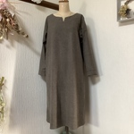 ウールツィード　シンプルワンピース💕