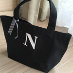 イニシャルトートバッグ