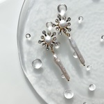 pearl stalactite pierce / earring