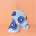 鍋つかみと鍋敷き