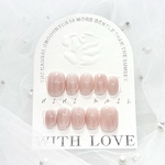 マグネットネイル　ネイルチップ　つけ爪　ピンク　現品販売　春　夏　秋　冬　結婚式　入学式　卒業式　成人式