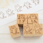 【復刻・再販】数量限定 お着替えトラ猫ちゃんのはんこ