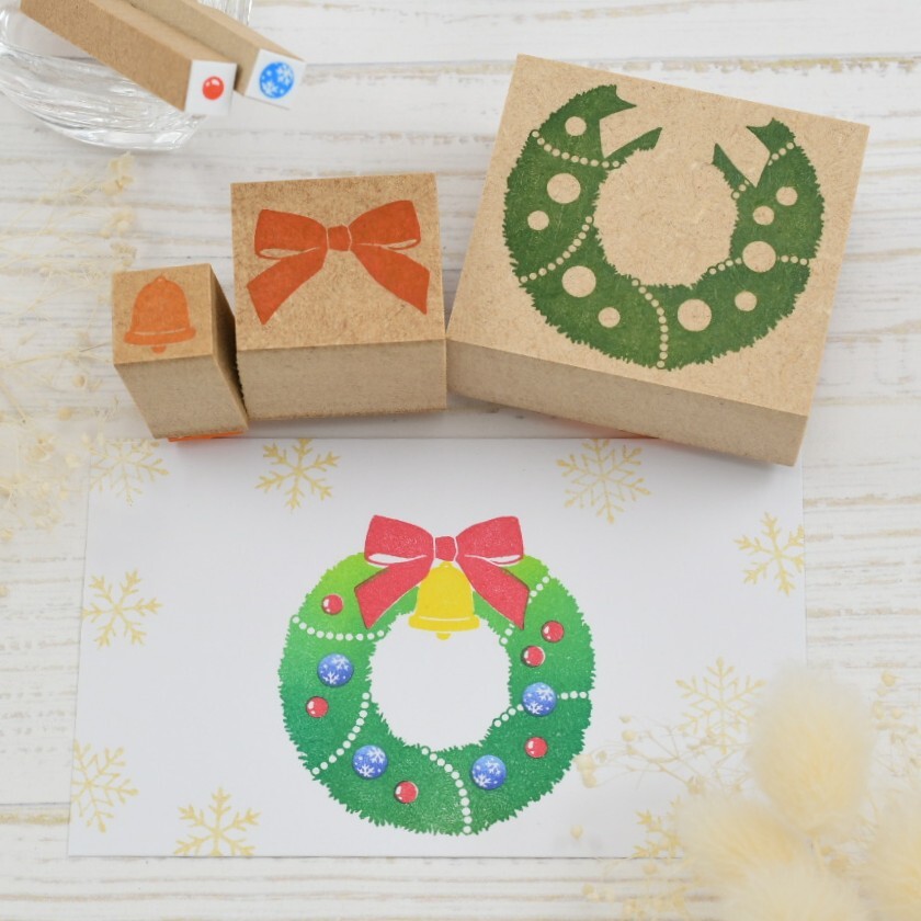 クリスマスリース⭐️ハンドメイド　✨ピンク＆ゴールド✨　2点おまとめ fit=scale-down,w=1200