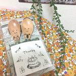 敬老の日 にも＊送料込み＊ご両親のプレゼントにも♡夫婦スプーン