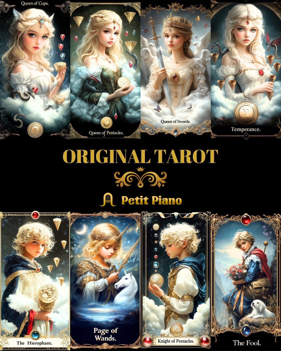 オリジナルトランプカード54枚 - Petit Piano GALLERY | minne byGMO