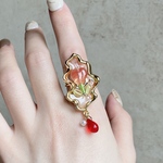 【再販】〜小さな花壇 "scintille♡"〜 リング