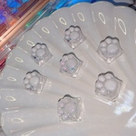 ☁️White☁️肉球🐾キーキャップ☁️