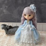 青い鳥のドレス