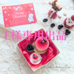 E様専用出品　ミニチュアクリスマス　フレジェセット
