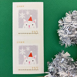 ねこサンタ 84円切手2枚