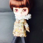 ★キャメル  ミックスウール コート★くま太郎 ブライス洋服