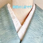 洗える刺繍半衿　サテンフラワー
