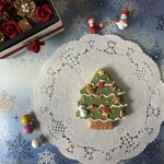 アイシングクッキー【クリスマスツリー】