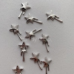 shell charm   gold