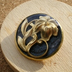 ブローチ(gold flower)