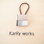 モザイクヘアゴム 134