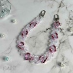 cuticleハート♡♥チェーン ストラップ ショートストラップ ハンドストラップ 落下防止ブレスレット