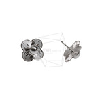 ERG-2911-R【2個入り】メッシュフラワーピアス/Mesh flower Earring