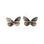 ERG-2914-G【2個入り】メッシュバタフライピアス/Mesh butterfly Earring