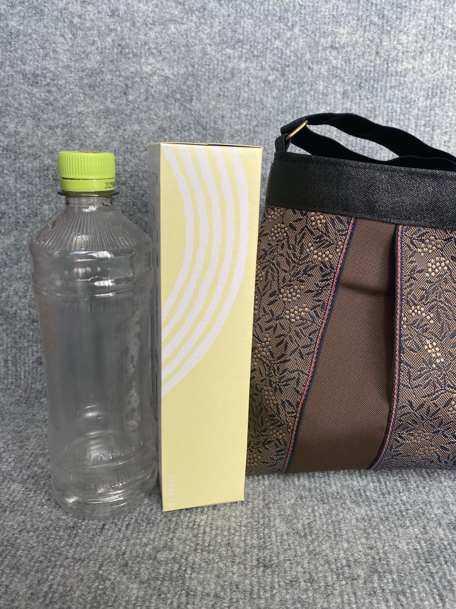 超軽量♡倉敷畳縁シンプルリボンショルダーバッグ：３点セット 受注生産】倉敷畳縁シンプルリボンショルダーバッグ(南天