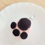 うちのこおてて！ キーホルダー (ピンク)