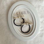 (no.132)center bijou velvet ribbon