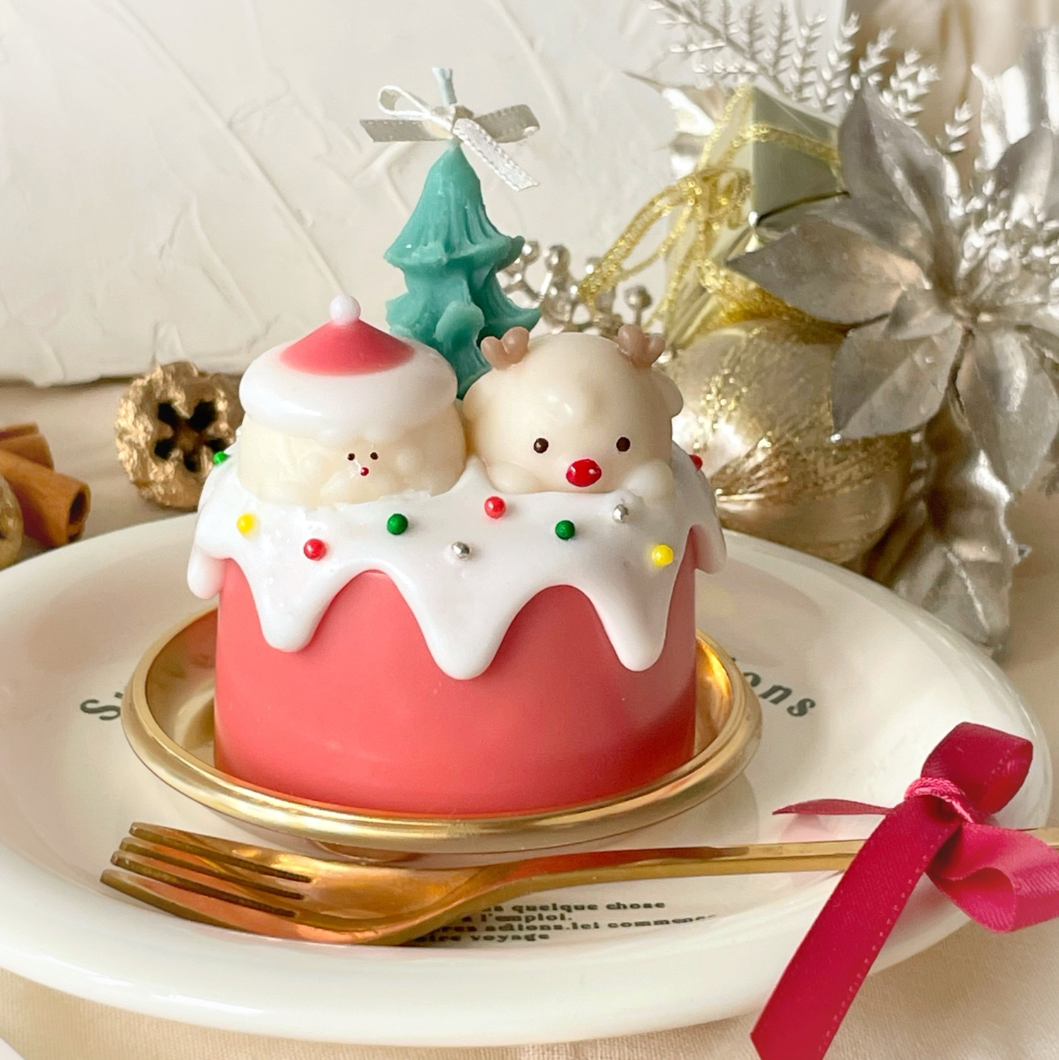 カップケーキくまちゃんキャンドル - sunnyside | minne byGMOペパボ