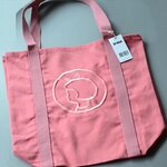 【10%OFF済｜セール中】デッドストック 未使用品 デンマーク Irma キャンバス トートバッグ ピンク エコバッグ イヤマちゃん 北欧_241114 ig4227