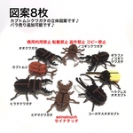 図案　seinatouchオリジナルアイロンビーズ図案8枚　カブトムシクワガタ立体　大人のアイロンビーズ　メイキングトイ　知育玩具　追加　キット可能