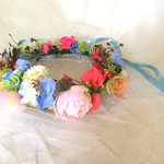 natural garden  flower crown＊花冠 