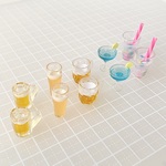 送料無料！【ジョッキビール】樹脂製ミニチュアドリンクドールハウス パーツ