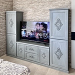 【専用購入ページ】フレンチスタイル　テレビボード　L字ベンチ