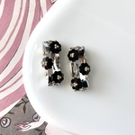 daisy dots “monochrome” pierce / earring