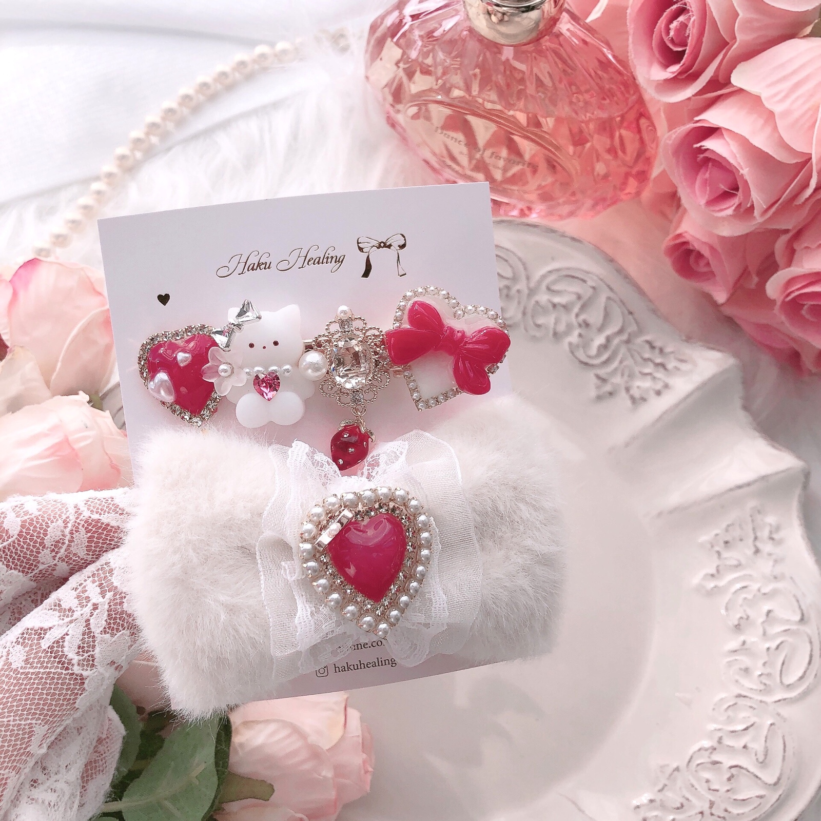 新作♪初夏デザイン お花レジンヘアクリップ 2個セット ハンドメイド 新作♪初夏デザイン お花レジンヘアクリップ 2個セット ハンドメイド