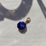 スワロフスキーのチャーム✧︎ヘリオトロープ