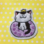 ねこ王のワッペン