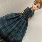 リカちゃん服　ドレス　