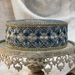 [実物のお色味と違う場合があります] インド刺繍リボン　花　インド刺繍　スパンコール　刺繍リボン　リボン　りぼん